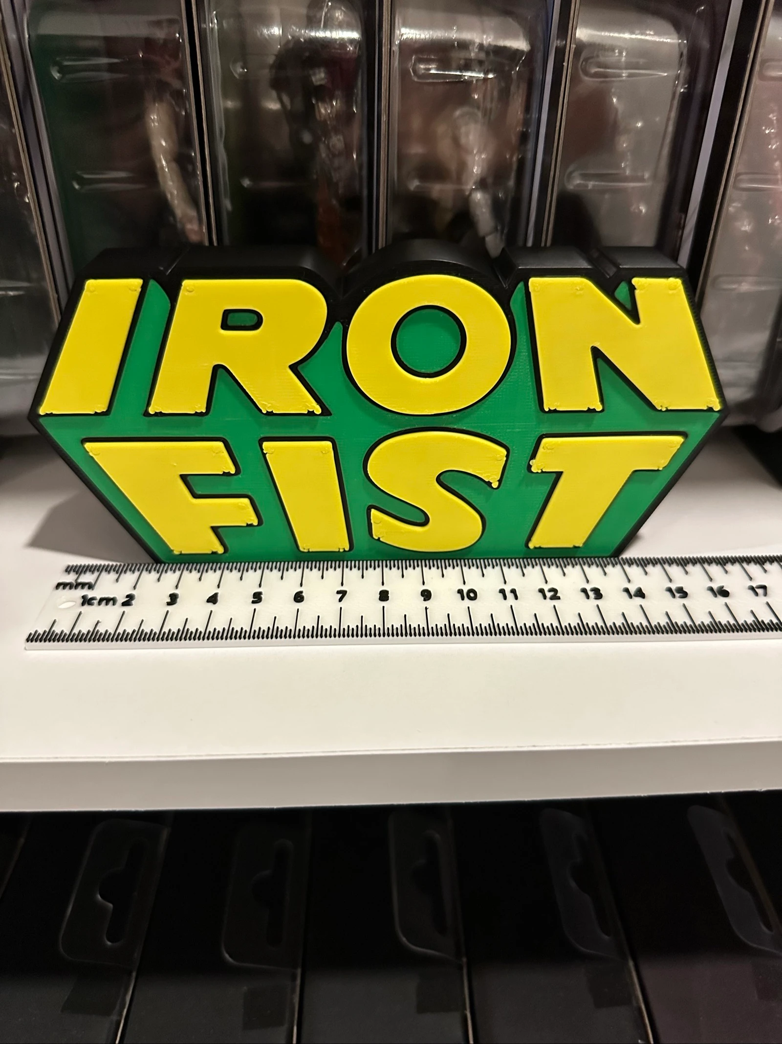 Iron Fist 3D-logo – photo 4